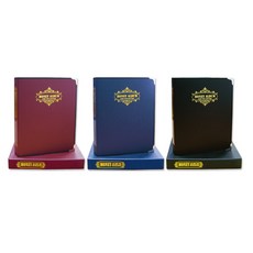 珠友 7283(7070) 鈔票珍藏雅集/鈔票收集冊/收藏簿，專業收藏，多尺寸可選，保護紙幣, 紅