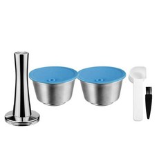 캡슐 실리콘 커버 커피 머신 리필 플라스틱, 1개, 9. 2 Capsule 1Tmaper