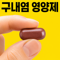 온맘담은 프로폴리스 구내염 영양제 비타민C 아연 함유 구 케어 내염 밸런스 활력 플러스 잇몸관리, 4개, 60정