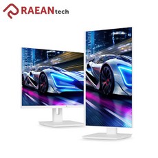 RAEAN tech 래안텍 Arkcell 27QAF80CE 화이트 QHD 180Hz IPS 27인치 멀티스탠드 무결점 모니터