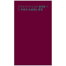 하나북스퀘어 우리가 소실되는 풍경 장석원 시집, 문학동네, 9791141603113