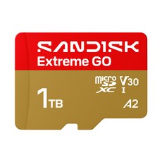 SANDISK Extreme GO microSDXC U3 A2 UHS-I V30 4K 記憶卡, 1個, 1TB