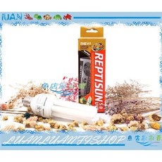 ZOOMED 爬蟲紫外線UL燈 5.0 (26W/UVA/UVB省電燈泡/E27規格/美國製), 白色, 1個