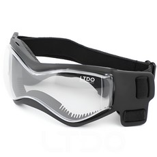 LTDO 소형견 일체형 UV차단 강아지고글 도글라스 강아지선글라스 도글스, 투명렌즈, 1개, 소형 고글(일체형)