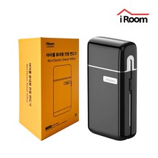 아이룸 전기 면도기 미니 휴대용, 블랙(BLACK)