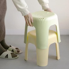 또팔아 욕실의자 야외의자 스툴의자 플라스틱의자, 카코투스 욕실의자 (소) 옐로우