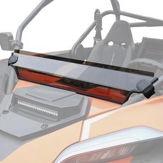 POKIAUTO ZForce 950용 1/4 윈드실드 틴트 하드 코팅 내구성 PC 긁힘 방지 하프 윈도우 2022-2024 CFMOTO ZForce 950 H.O/ 950 H, POKIAUTO ZForce 950용 1/4 윈드실드,