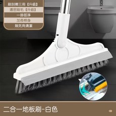 三合一隙縫地板清潔刷 綠色, 1個, 二合一灰白