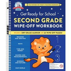 Get Ready for School: Second Grade Wipe Off Workbook Spiral, Black Dog & Leventhal Publi..., English, 9780762475858