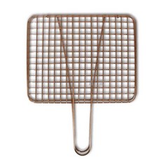 황동 석쇠 철판 그릴 불판 고기 숯불 생선 바베큐 석쇠망 석쇠불판 화로 철망, 1개