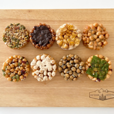 촉촉하고 바삭한 다오곳 수제오란다 C세트 8가지 맛 / 오리지널 감태 인절미 흑임자 옥수수 초코 커피견과 갈릭 10개입, 1개