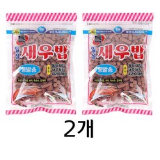 일성 새우밥/통발.집어제 겸용/밑밥/유인용/민물 낚시, 2개