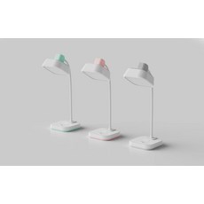 LED鋰電雙模護眼檯燈三色觸摸變光充電 學生宿舍學習辦公應急檯燈, 812灰色(雙鋰電):TYPE-C充電線