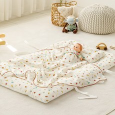 메리투투 어린이집 여름 인견매쉬 낮잠이불 세트, 토이캔디