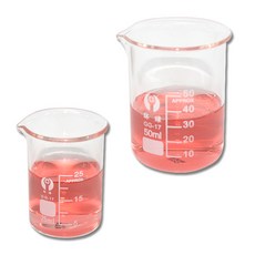 유리 비이커 실험실 과학실 소형 유리비이커 비커, 25ml