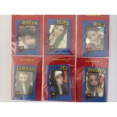 BABYMONSTER成員個人照片文件夾，偶像周邊收藏，官方正品，粉絲必備, AHYEON, HOT SAUCE L夾小卡