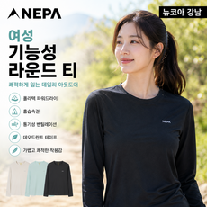 네파 NCKN 26SS 여성 폴라텍 파워드라이 긴팔 라운드 티셔츠 7M25311