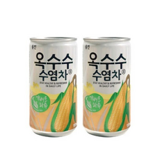 몸에 좋은 웅진 업소용 옥수수수염차 캔, 180ml, 1개