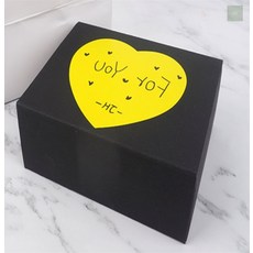 73스토어 핸드폰꾸미기 하트스티커 2P 1장, 퍼플