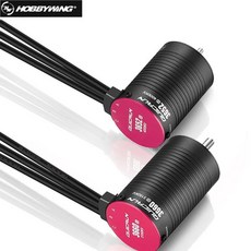 HOBBYWING QuicRun 센서리스 브러시리스 모터 1/10 1/8 RC 자동차 버기 3652SL 350KV 4000KV 5400KV, 01 2435SL 6500KV