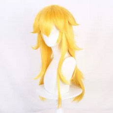 金色角色扮演皇冠手套配飾組, 碧姬公主假髮, 1個