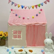 거와스 대형 실내용 놀이 텐트, 핑크, 1개