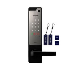 EVERNET 指紋識別數字鑰匙前門鎖2200F+卡片鑰匙4p, LH2200F