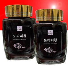 [파피샵]약초인 국내산 도라지청 프리미엄 500g 2개 무색소 무설탕