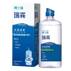 博士倫 瑞霖 水漾清新 多效保養液 3效合1, 1個, 355ml