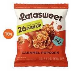 라라스윗 저당 카라멜 팝콘, 10개, 38g