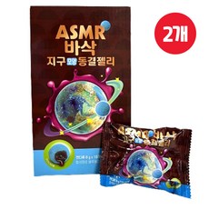 ASMR 바삭 지구모양 동결건조 젤리, 8g, 36개