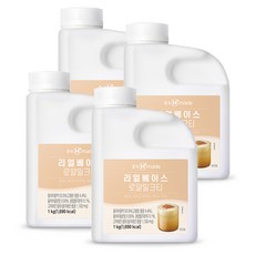 흥국에프엔비 맘스 리얼 로얄밀크티베이스 1kg, 4개