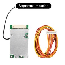 10S 36V 30A Lifepo4 이온 Lto 배터리 스마트 BMS 배터리 보호 보드 단락 보호 공통/분할 포트, Split, 1개