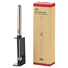 Kalita 電動奶泡器 手持式 細長型設計 綿密奶泡 快速打奶泡 拿鐵神器 頂級不鏽鋼機身, 詳見包裝