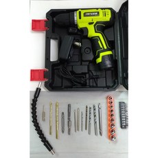 芝浦 16.8V 鋰電充電鑽, 1個, 新款16.8V一電一充_塑盒工具組