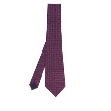 발렌시아가 중고 패턴 실크 넥타이