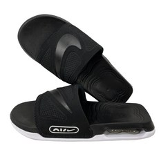 국내 매장판 나이키 슬리퍼 에어맥스 시로 남성 슬라이드 DC1460-004 검흰 블랙/메탈릭 실버/화이트/블랙