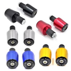 락모터스 오토바이 22mm 핸들발란스 핸들 바엔드 밸런스 마운트 튜닝 진동감소 바이크 용품, 레드, 1개