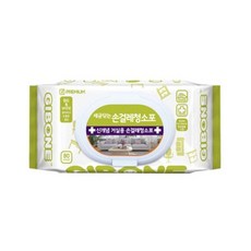 기본에 세균닦는 손걸레 청소포 캡형 80매, 1개