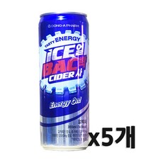동아제약 얼박사 얼음 박카스 사이다 355ml 에너지드링크, 5개