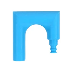 호스 홀더 야외용 프린트 파이프 정리기 고정형 물 파이프 컨테이너 벽걸이형 수영장 뒷마당 세차용, 02 blue