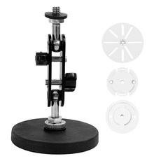 비상 초강력 마그네틱 무타공 더블볼헤드 각도조절 홈캠 CCTV 거치대, 소43mm, 1개