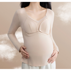 더이버 임산부 수유 겨울 따듯하고 포근한 출산 선 후 이너 히트택