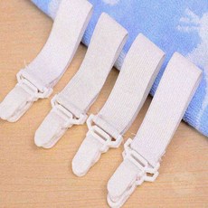 집게형 침대 테이블 시트 매트 고정 밀림방지 클립 4P