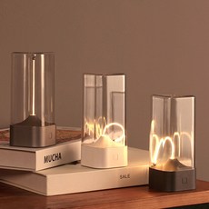 인테리어 소품 마그넷 LED 필라멘트 나이트 무드등 수면등 13, 그레이