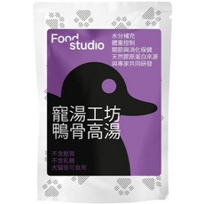 Food Studio寵湯工坊 犬貓皆可用 100ml 醬包 高湯 湯包, 1個, 鴨骨高湯