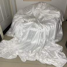 베개 커버 없음 광택 있는 여름 새틴 실크 시트 양면 어른스 쿨 침대보 홈 침구, 02 2