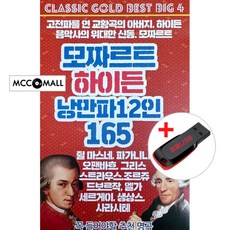 USB) 모짜르트 / 하이든 / 낭만파 12인 (165곡) - 질 마스네/파가니니/오팬바흐/그리스/드보르작/엘가