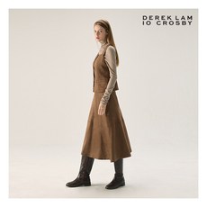 [데렉램 10 크로스비] (26WS) FAUX스웨이드 스커트