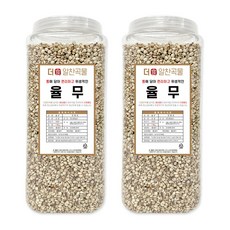 더알찬곡물 통에담은 국산 율무 3.6kg (1.8kgx2통), 2개, 1.8kg
